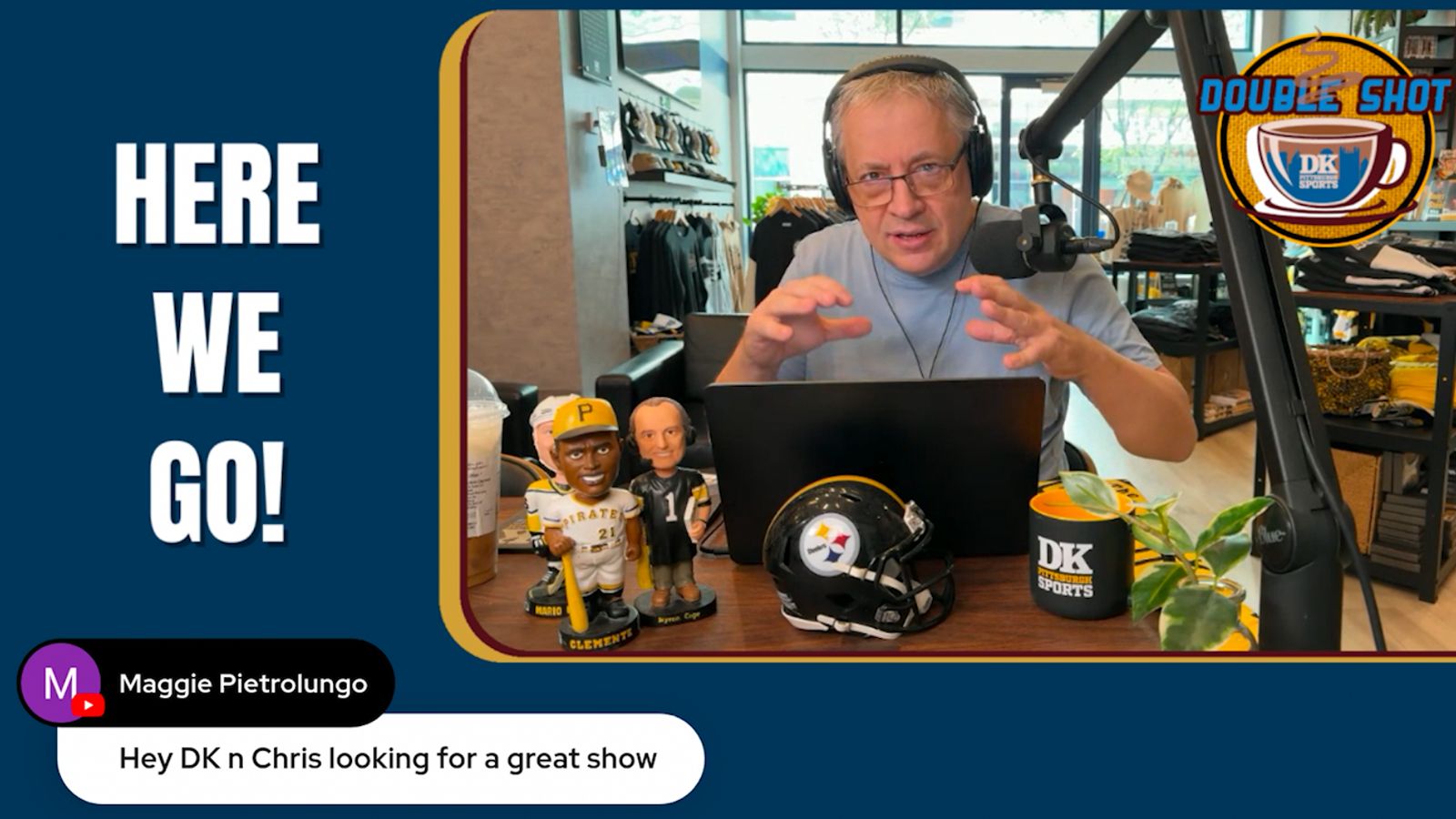 DK’s Double Shot of Steelers: Here we go! taken in Downtown (Videos)